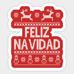 feliz navidad Sticker